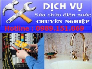 Thợ sửa chữa điện nước tại Kim Giang